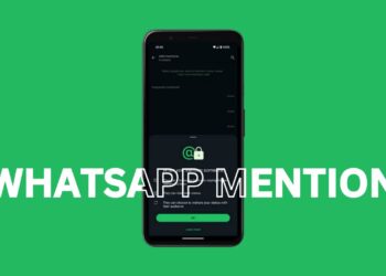 mention di WhatsApp Status