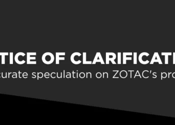 Klarifikasi ZOTAC
