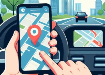 animasi Maps bergerak