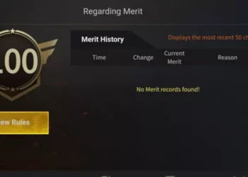 Menaikkan merit di PUBG