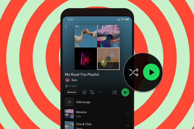 Spotify terjeda