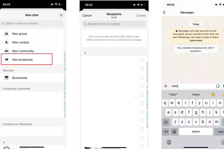 Kirim Pesan WhatsApp