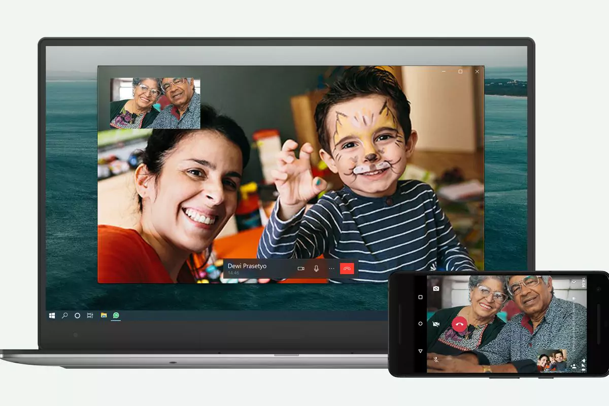 background video call WA5