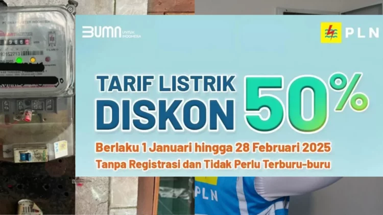 diskon listrik 50%