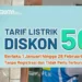 diskon listrik 50%