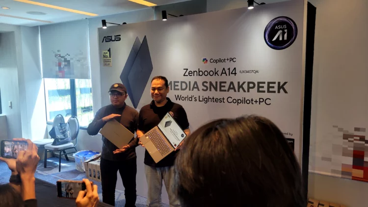ASUS Zenbook A14, Laptop Copilot+ PC Paling Ringan di Dunia Segera Rilis!