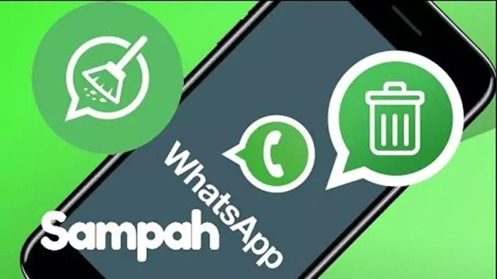 sampah di WhatsApp