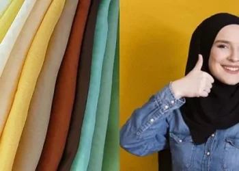 ganti warna jilbab