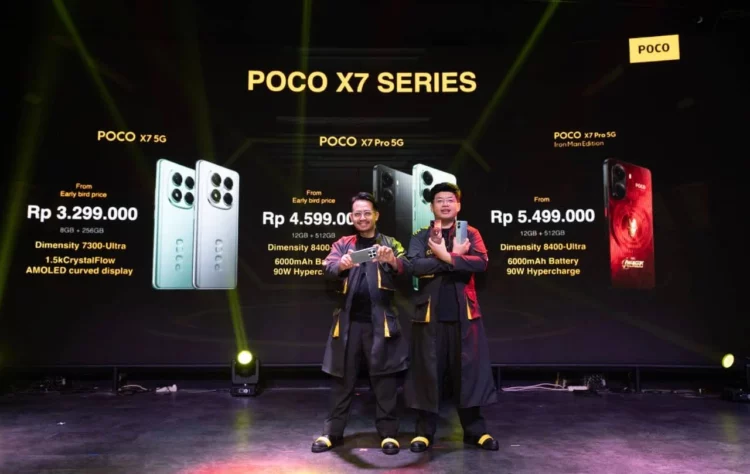 The Extreme Heroes! POCO X7 Series Resmi Meluncur di Indonesia!