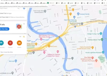 Timeline Google Maps