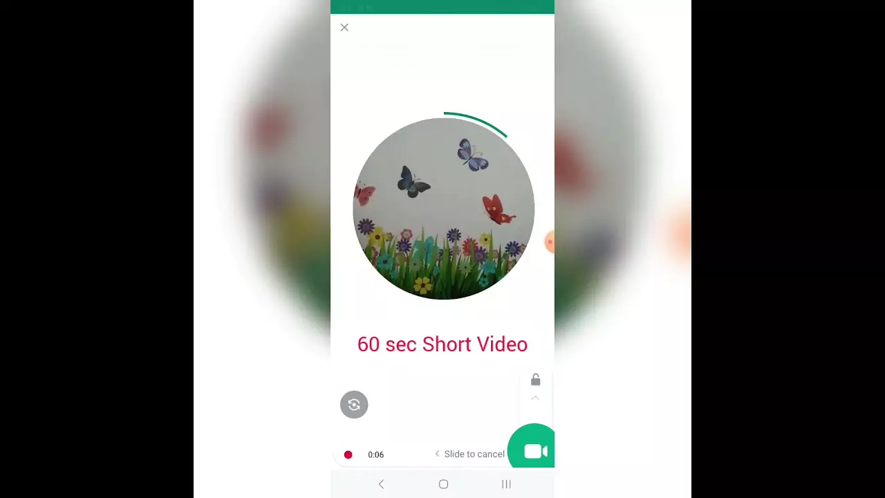 video pendek di WhatsApp