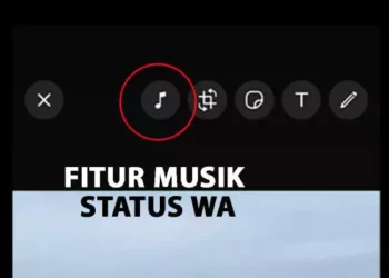 musik di status WA