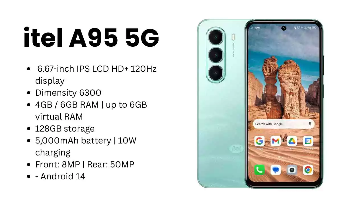 Itel A95 5G