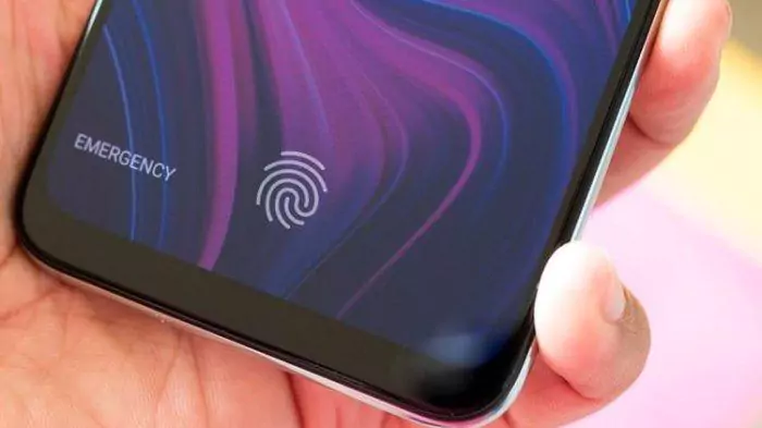 HP fingerprint di layar