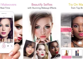 aplikasi makeup wajah