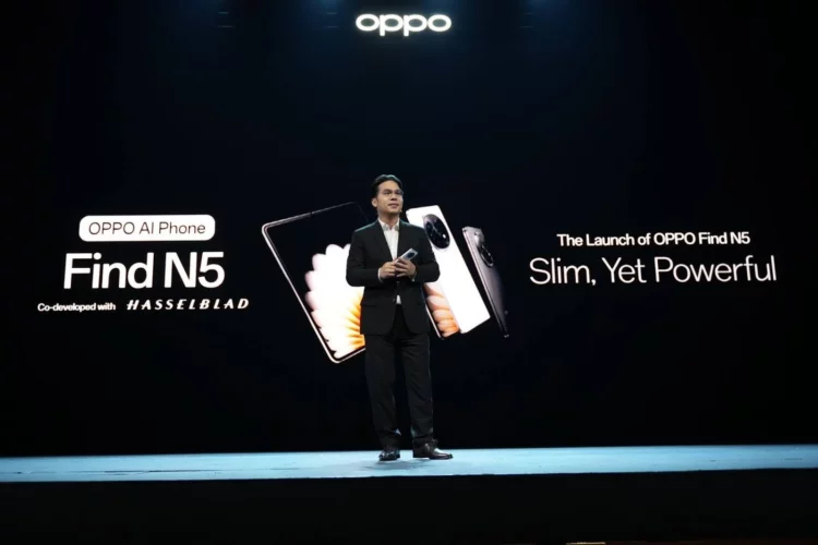 OPPO Find N5 Resmi Dipasarkan di Indonesia: Durability SUPER, Kuat Tahan Beban 50Kg!