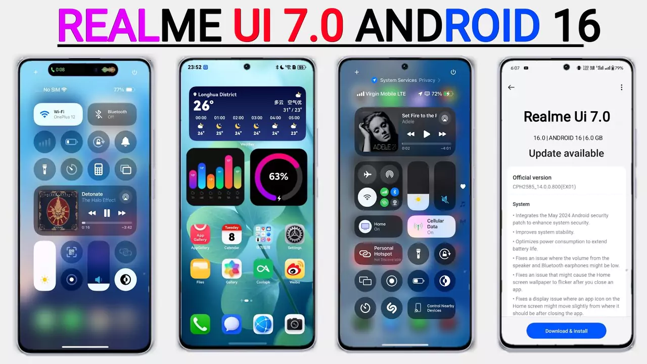 Realme UI 7.0
