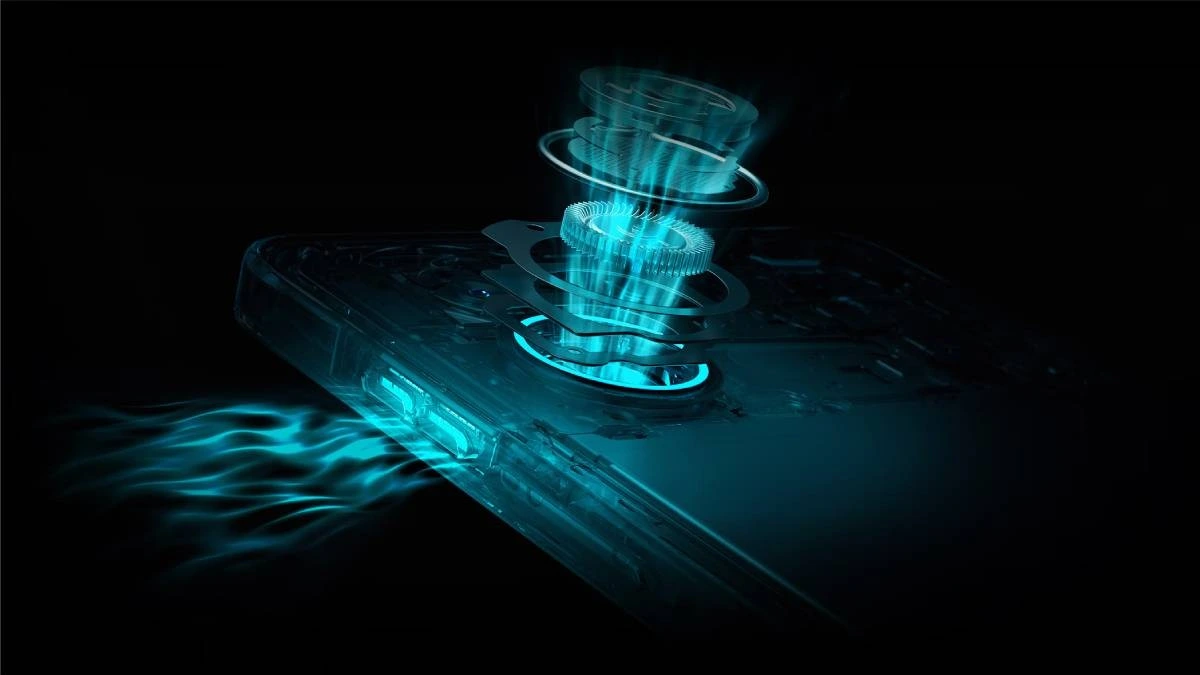 Oppo menyematkan kipas pendingin mikro sentrifugal yang mampu berputar hingga 18.000 RPM di OPPO K13 Turbo