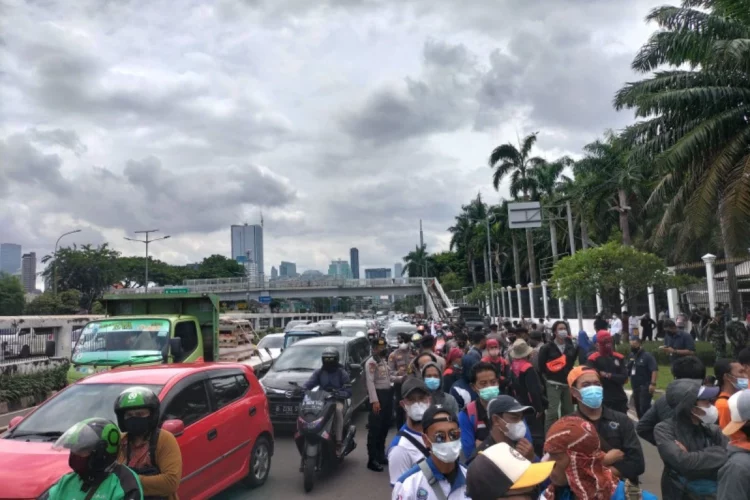 Rekayasa Lalu Lintas Demo 28 Agustus