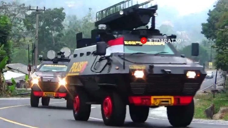 spesifikasi mobil Barracuda Brimob