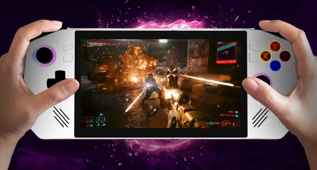 konsol game terbaik 2025 dari merek lokal Advan X-Play yang menampilkan performa gahar saat memainkan game aksi AAA.