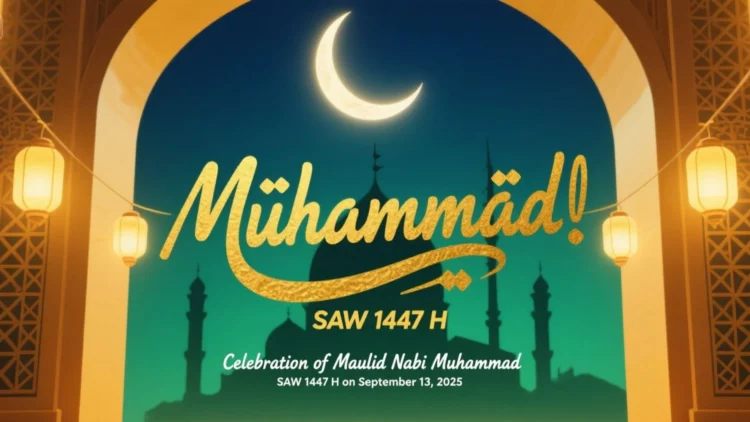 Poster Maulid Nabi 2025
