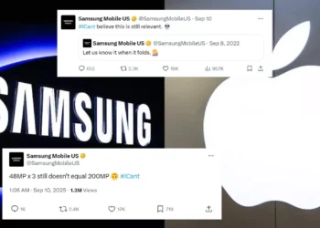 Samsung Sindir iPhone 17