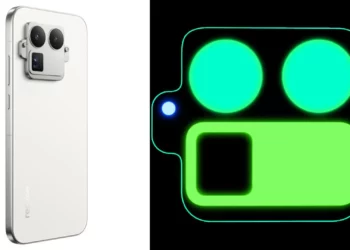 Perbandingan render dan skema dari desain modul kamera unik Realme GT 8 Pro, yang menjadi pusat perhatian menjelang peluncurannya.