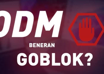 Gambar artikel yang menjelaskan apa itu ODM dengan tulisan provokatif 'ODM Beneran Goblok?' untuk membongkar mitos seputar produk rebrand.