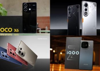 Kolase perbandingan HP 3 jutaan terbaik tahun 2025, menampilkan beberapa kandidat terkuat seperti POCO X6, Tecno Pova Curve, Infinix Note 50S, dan iQOO Z9.