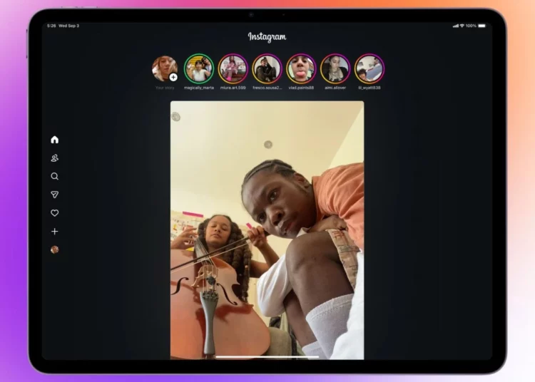 Instagram Khusus iPad