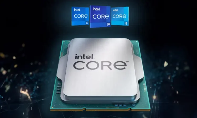 Gambar prosesor Intel Core, yang mewakili CPU Generasi 11-14 di mana dukungan update game untuk driver iGPU Intel kini telah dihentikan.