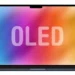 Ilustrasi MacBook Pro dengan layar OLED, model pertama yang dilaporkan akan menjadi MacBook layar sentuh dari Apple.