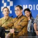 Direktur Jenderal Pengawasan Ruang Digital, Alexander Sabar, saat konferensi pers menjelaskan penyebab judi online sulit dibasmi di Indonesia.