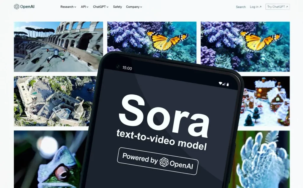 Model AI Sora dari OpenAI yang akan menjadi teknologi utama di balik aplikasi pesaing TikTok.