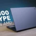 Laptop Axioo Hype 5 AMD dengan desain modern berwarna abu-abu, laptop 6 jutaan yang performanya dibahas tuntas dalam artikel review ini.