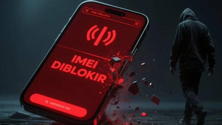 Ilustrasi aturan baru pemerintah untuk blokir IMEI HP curian yang membuat ponsel tidak berharga dan pencuri menyerah.