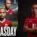 Kolase foto editan pemain Timnas Indonesia menggunakan prompt Gemini AI untuk mendukung Skuad Garuda.