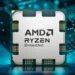 Gambar close-up chipset prosesor AMD Ryzen Embedded 9000 yang baru saja dirilis.