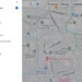 Menu samping Google Maps di desktop atau web yang terbuka, menampilkan opsi 'Tambahkan tempat' yang disorot, di atas latar belakang peta