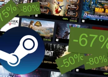 Kolase diskon game Steam Autumn Sale dengan berbagai potongan harga besar untuk game PC.