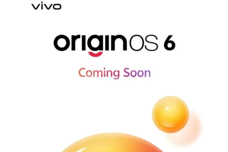 Tampilan antarmuka baru OriginOS 6 di smartphone vivo, menunjukkan widget kustom dan layout yang elegan.