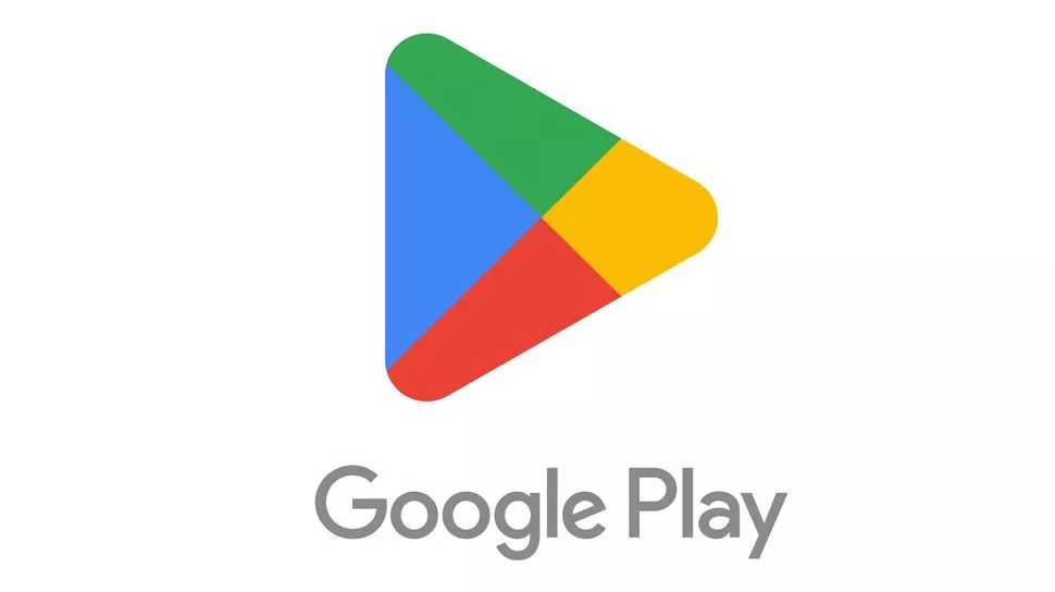 Logo Google Play Store dengan warna khas biru, hijau, merah, dan kuning