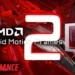 Poster promosi AMD Fluid Motion Frames 2 yang mendapatkan peningkatan performa masif dengan fitur baru.
