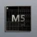 Gambar render close-up dari chipset Apple M5 yang spesifikasinya baru saja bocor ke publik.