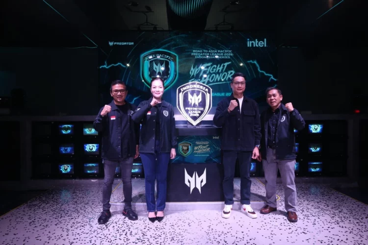 Jajaran direksi Acer Indonesia saat secara resmi membuka pendaftaran Predator League 2026 untuk mencari wakil Indonesia.