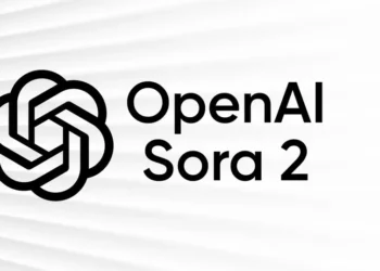 Logo resmi OpenAI Sora 2 yang baru saja diluncurkan dengan berbagai fitur video AI canggih.