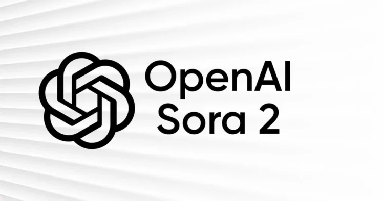 Logo resmi OpenAI Sora 2 yang baru saja diluncurkan dengan berbagai fitur video AI canggih.