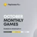 Poster pengumuman resmi game gratis PS Plus Oktober 2025 yang tersedia untuk semua tier langganan.