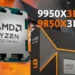 Ilustrasi jajaran AMD Zen 5 terbaru (Ryzen 9000), menampilkan bocoran CPU X3D baru Ryzen 9 9950X3D2 dan Ryzen 7 9850X3D yang siap rilis di CES 2026.